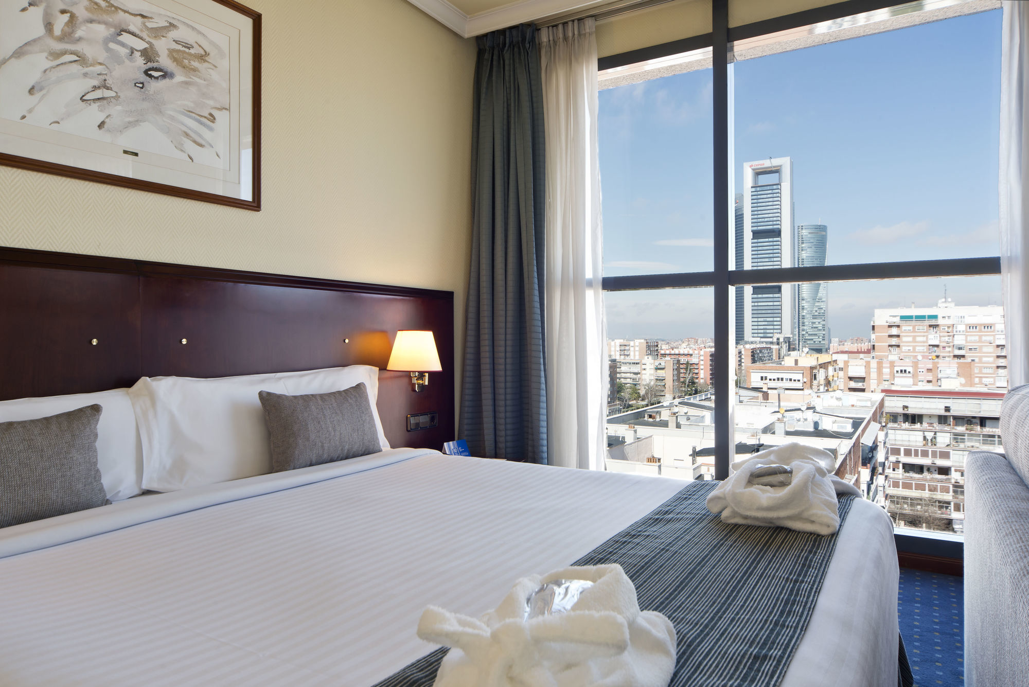 Crisol Via Castellana Hotell Madrid Rum bild